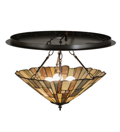 Meyda Tiffany Delta 151905 Ceiling Light - Timeless Bronze