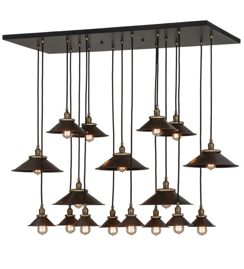 Meyda Tiffany Revival 151910 Pendant Light - Timeless Bronze, Antique Brass