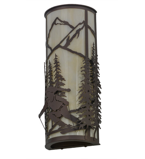 Meyda Tiffany Alpine 151914 Wall Light - Mahogany Bronze