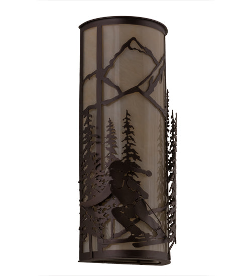 Meyda Tiffany Alpine 151914 Wall Light - Mahogany Bronze