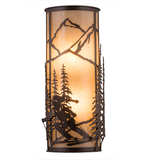 Meyda Tiffany Alpine 151914 Wall Light - Mahogany Bronze