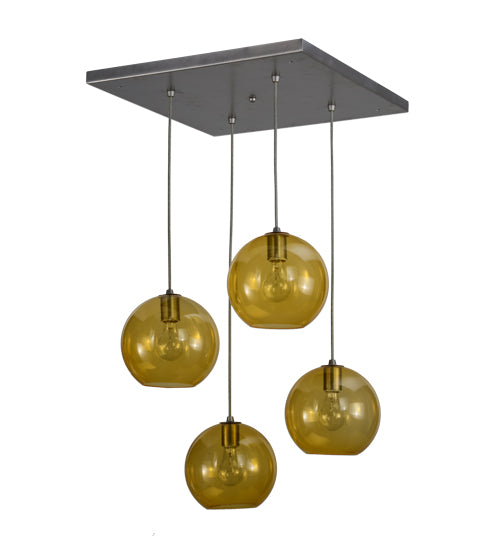 Meyda Tiffany Bola 151952 Pendant Light - Brushed Nickel