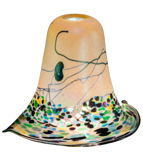 Meyda Tiffany Lighting 152069 Orchid Shade Lamp Shade Multicolored