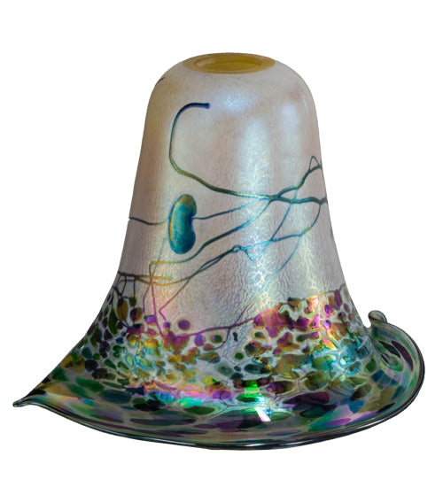 Meyda Tiffany Lighting 152069 Orchid Shade Lamp Shade Multicolored