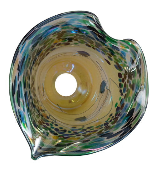 Meyda Tiffany Lighting 152069 Orchid Shade Lamp Shade Multicolored