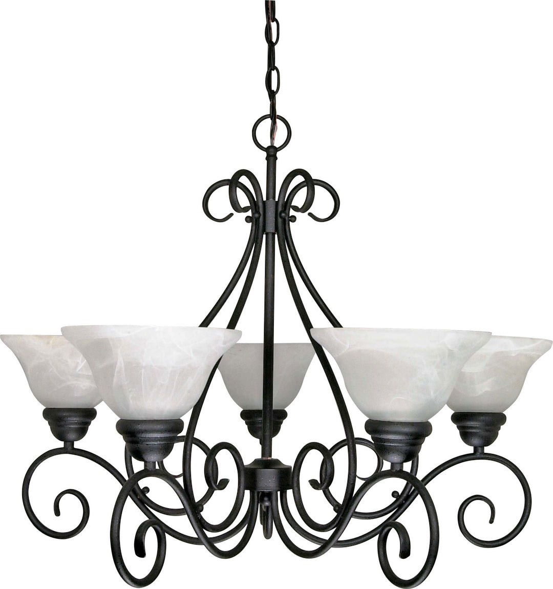 Nuvo Castillo 60-380 Chandelier Light - Textured Black