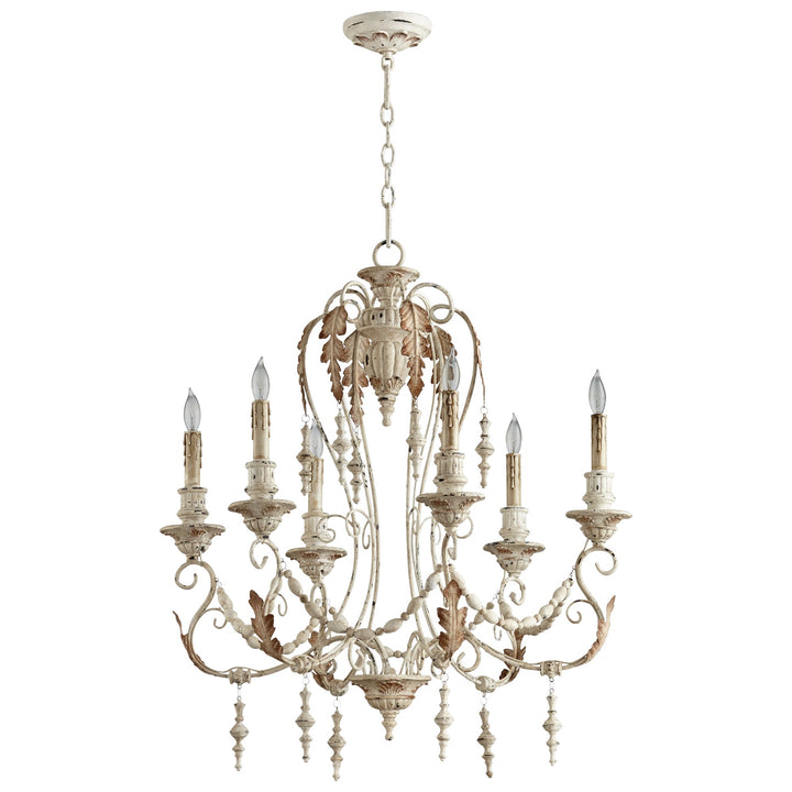 Cyan Design Lolina 06577 Chandelier Light - Persian White
