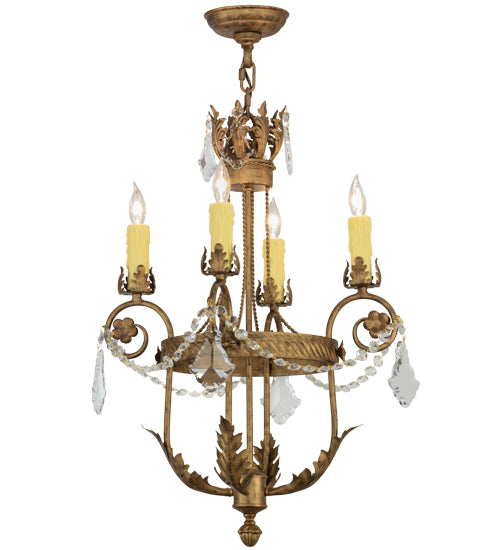 Meyda Tiffany Antonia 152132 Chandelier Light - Vintage Copper