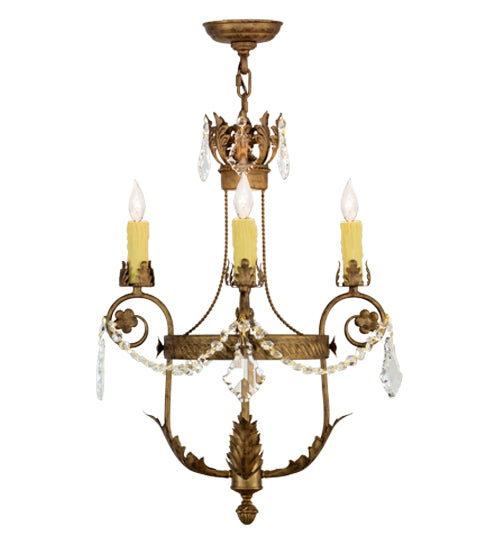 Meyda Tiffany Antonia 152132 Chandelier Light - Vintage Copper