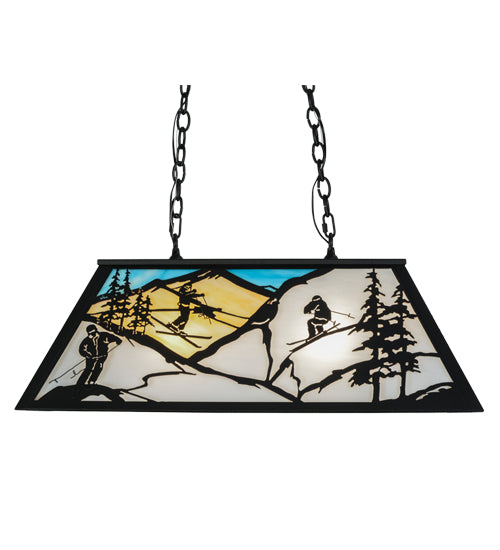 Meyda Tiffany Alpine 152185 Pendant Light - Polished Brass