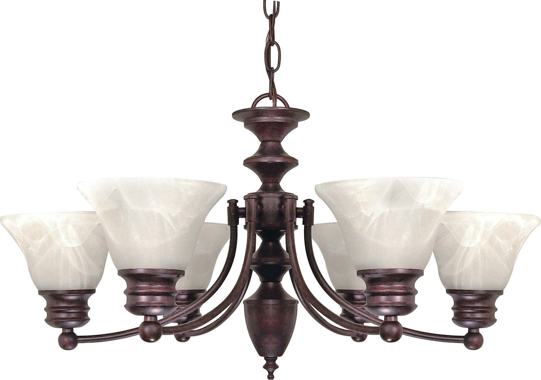 Nuvo Empire 60-358 Chandelier Light - Old Bronze