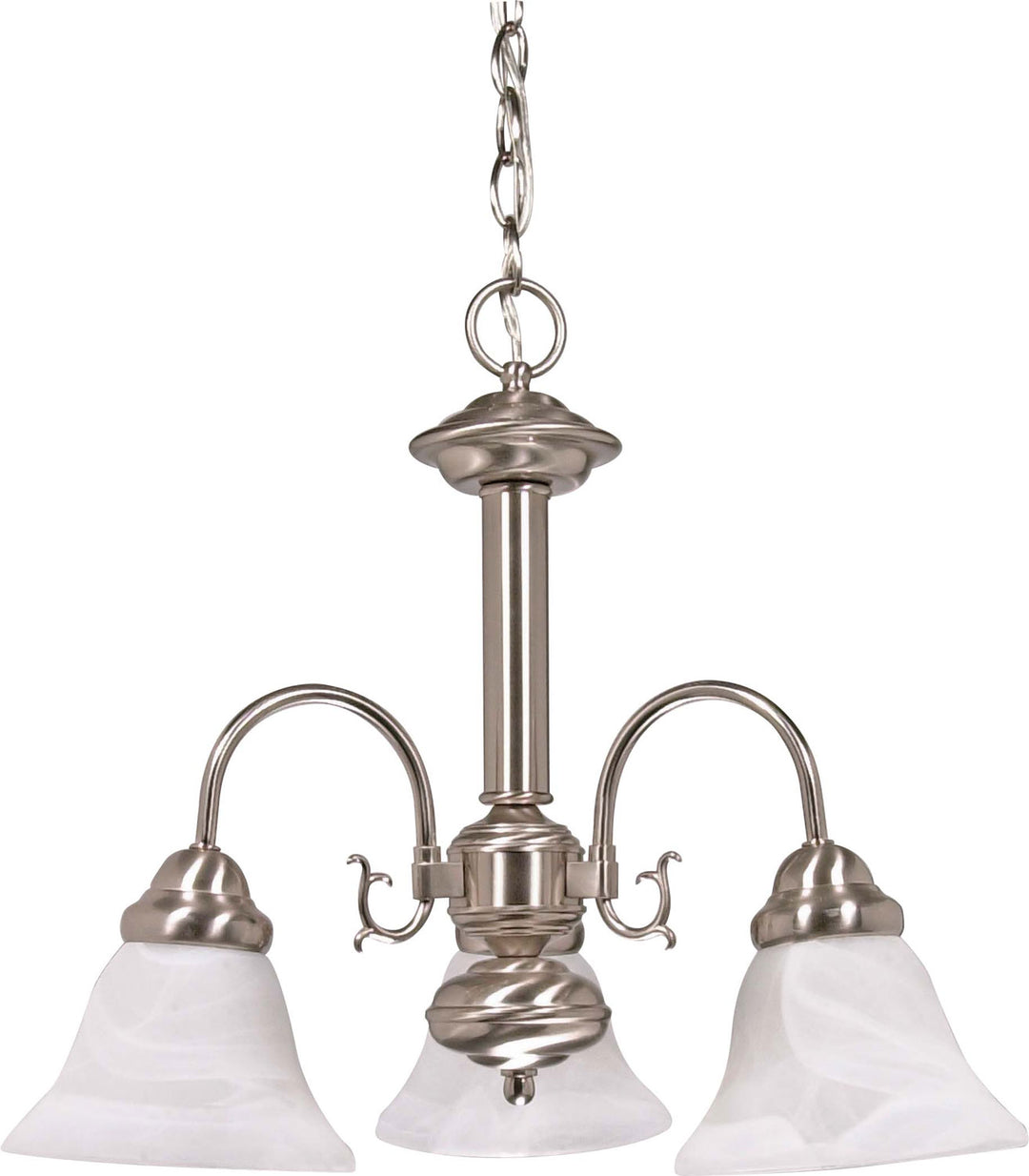 Nuvo Ballerina 60-182 Chandelier Light - Brushed Nickel