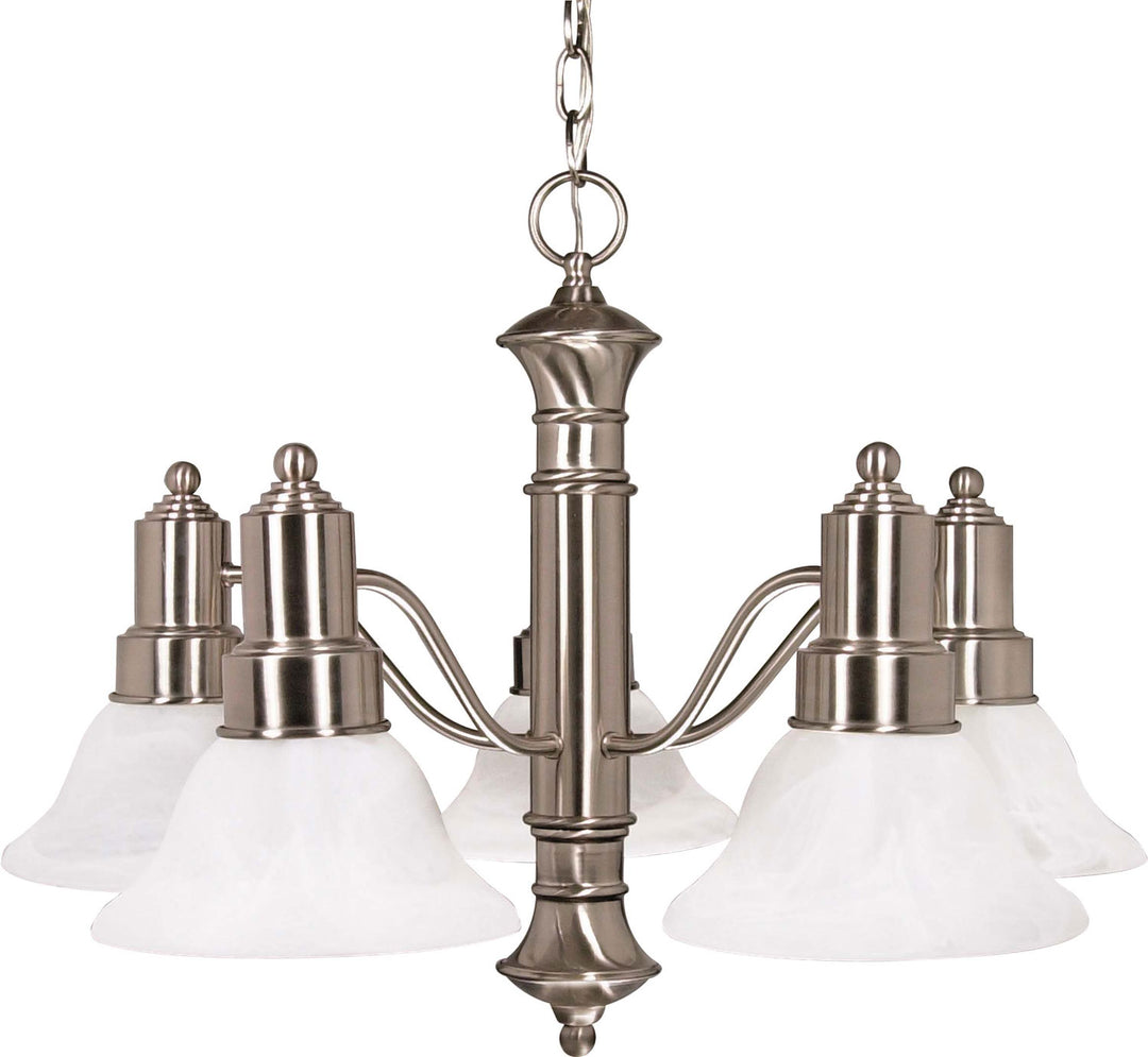 Nuvo Gotham 60-189 Chandelier Light - Brushed Nickel