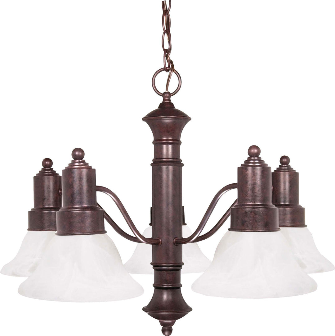 Nuvo Gotham 60-191 Chandelier Light - Old Bronze