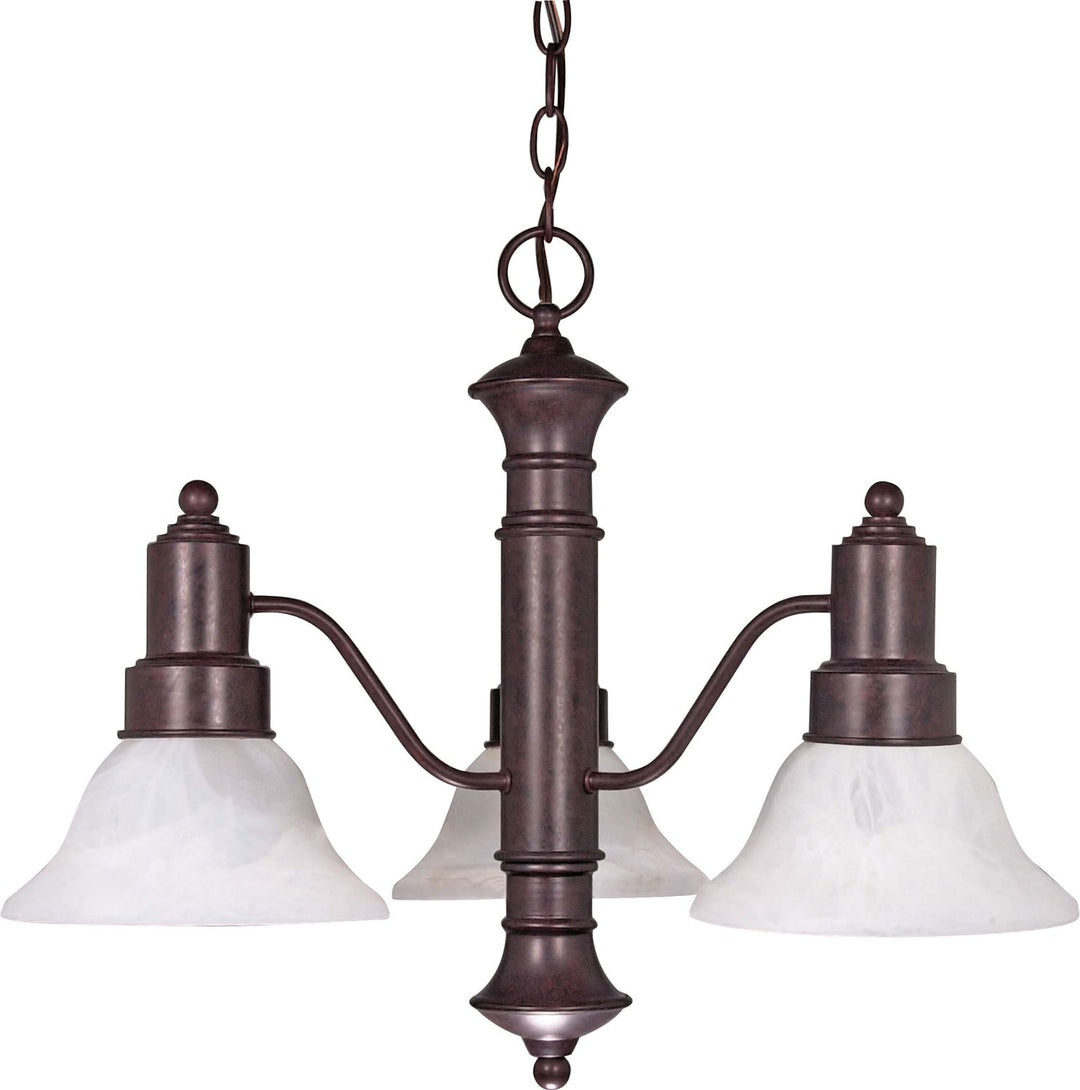 Nuvo Gotham 60-192 Chandelier Light - Old Bronze