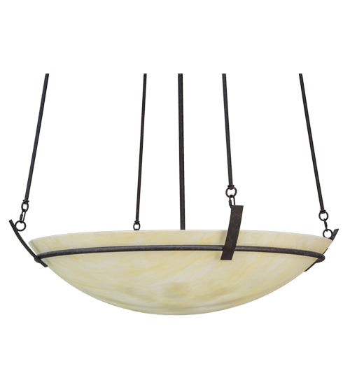 Meyda Tiffany Covina 152226 Pendant Light - Chestnut