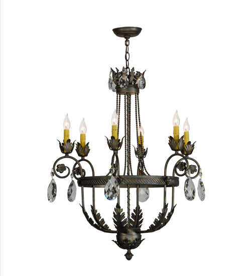Meyda Tiffany Antonia 152252 Chandelier Light - French Bronzed