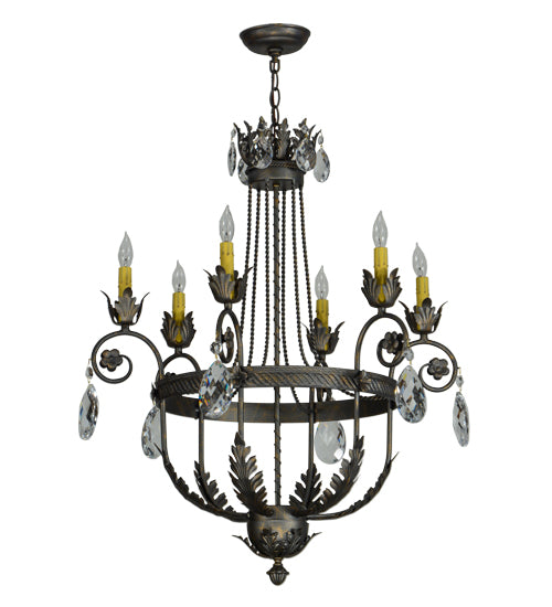 Meyda Tiffany Antonia 152252 Chandelier Light - French Bronzed