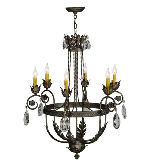 Meyda Tiffany Antonia 152252 Chandelier Light - French Bronzed