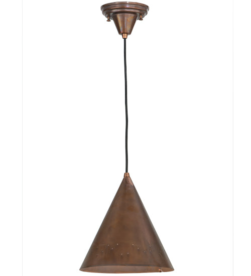 Meyda Tiffany Cone 152273 Pendant Light - Vintage Copper