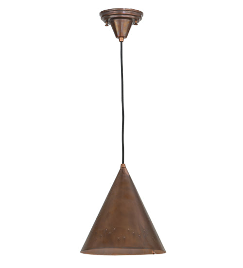 Meyda Tiffany Cone 152273 Pendant Light - Vintage Copper