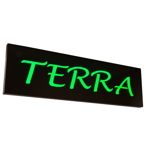 Meyda Tiffany Lighting 152280 Personalized Led Sign Home Decor Bronze / Dark