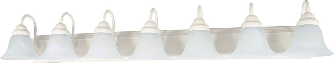 Nuvo Ballerina 60-294 Bath Vanity Light 48 in. wide - Textured White
