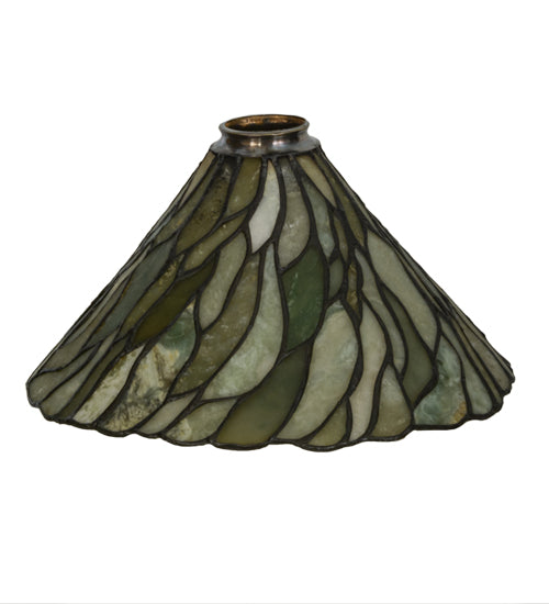 Meyda Tiffany Lighting 152599 Willow Shade Lamp Shade Bronze / Dark