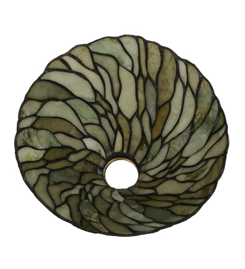 Meyda Tiffany Lighting 152599 Willow Shade Lamp Shade Bronze / Dark