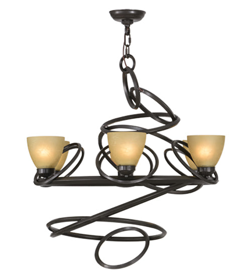 Meyda Tiffany Anneau 152738 Chandelier Light - Timeless Bronze