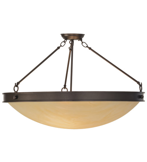 Meyda Tiffany Dionne 152739 Ceiling Light - Mahogany Bronze