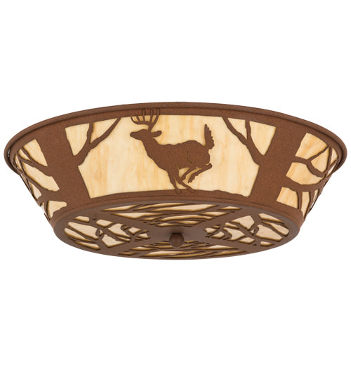 Meyda Tiffany Deer On The Loose 15277 Ceiling Light - Earth