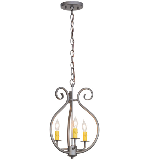 Meyda Tiffany Easton 152814 Chandelier Light - Blackened Pewter