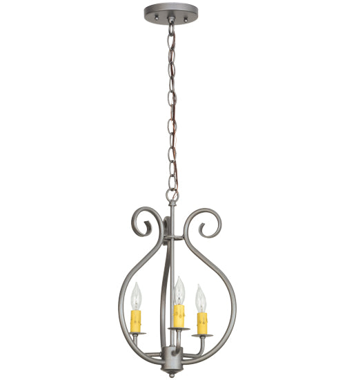 Meyda Tiffany Easton 152814 Chandelier Light - Blackened Pewter