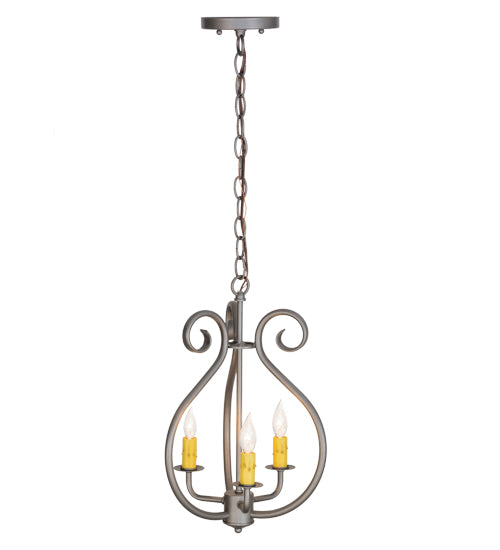 Meyda Tiffany Easton 152814 Chandelier Light - Blackened Pewter