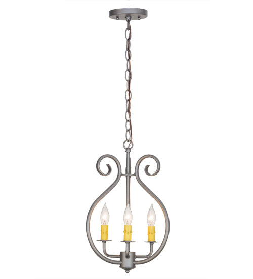 Meyda Tiffany Easton 152814 Chandelier Light - Blackened Pewter