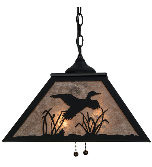 Meyda Tiffany Ducks In Flight 152902 Pendant Light - Vintage Copper
