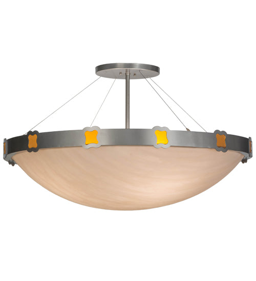 Meyda Tiffany Festiva 152939 Ceiling Light - Brushed Nickel