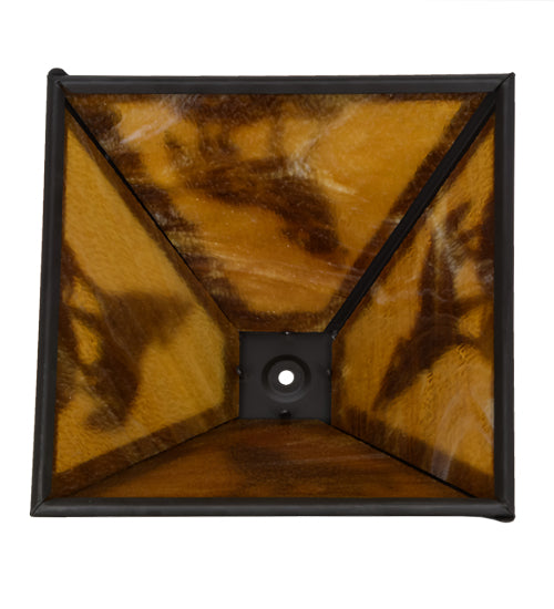 Meyda Tiffany Lighting 152948 Howling Wolf Shade Lamp Shade Bronze / Dark