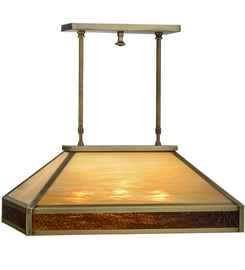 Meyda Tiffany Mission 153028 Pendant Light - Antique