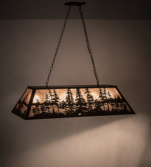 Meyda Tiffany Tall Pines 153038 Pendant Light - Oil Rubbed Bronze
