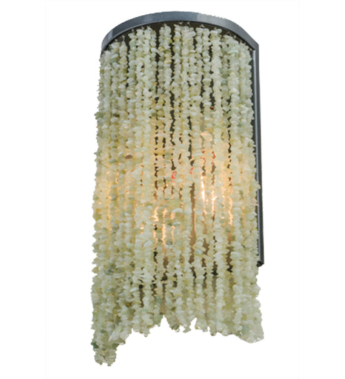 Meyda Tiffany Jade 153076 Wall Light - Nickel