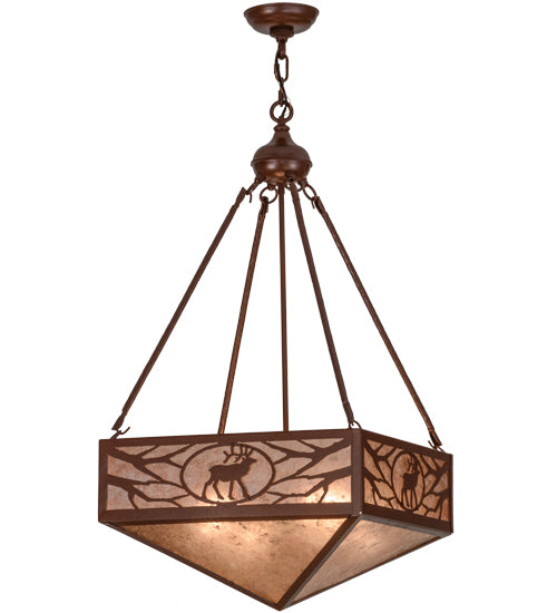 Melissa Lone Elk 15308 Pendant Light - Rust