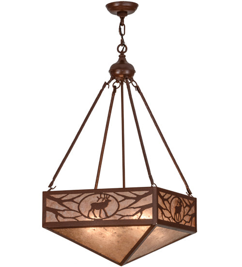 Melissa Lone Elk 15308 Pendant Light - Rust