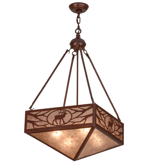 Melissa Lone Elk 15308 Pendant Light - Rust