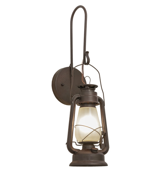 Meyda Tiffany Miners Lantern 153107 Wall Light - Rust