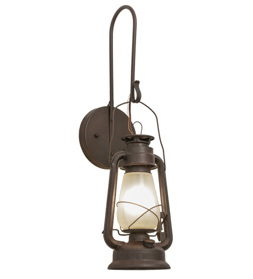 Meyda Tiffany Miners Lantern 153107 Wall Light - Rust