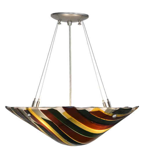 Meyda Tiffany Metro Fusion 153184 Ceiling Light - Nickel