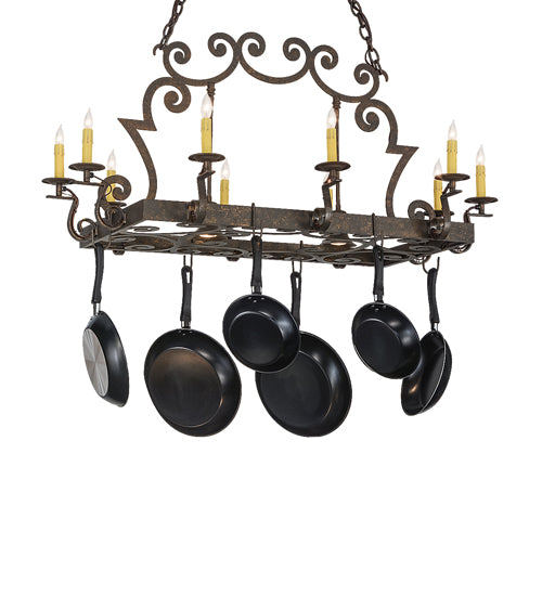Meyda Tiffany Tourelle 153216 Pendant Light - Gilded Tobacco