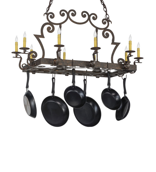 Meyda Tiffany Tourelle 153216 Pendant Light - Gilded Tobacco
